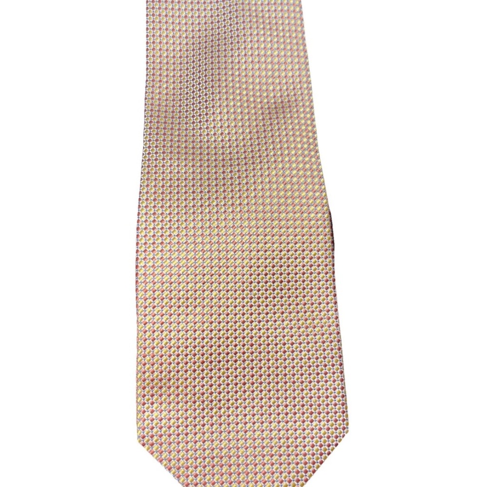 Corporate image tailored exclusively for Tom James elegant 100% silk mens tie - Picture 12 of 12